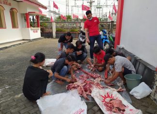 Komunitas Juang Bersama Fraksi PDI Perjuangan Kota Magelang Rayakan Idul Adha 1441 H