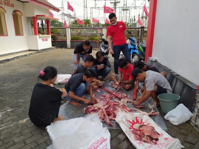 Komunitas Juang Bersama Fraksi PDI Perjuangan Kota Magelang Rayakan Idul Adha 1441 H