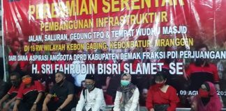 Konsistensi Slamet Wujudkan Kesejahteraan Rakyat