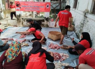 Korps Komunitas Juang Banyumas Rayakan Hari Raya Kurban