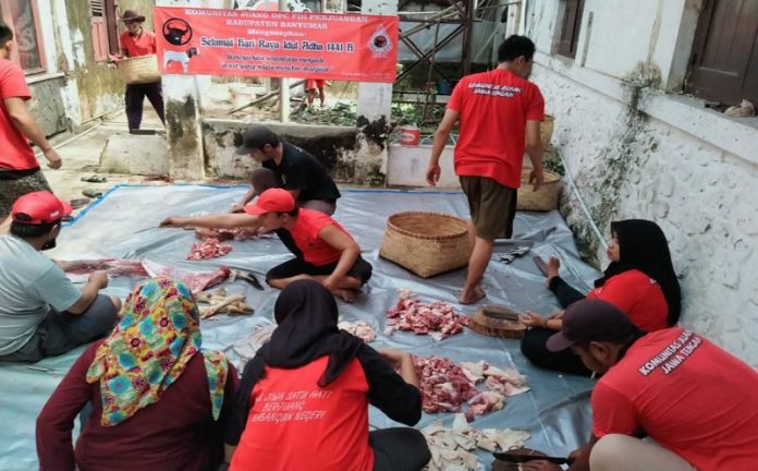 Korps Komunitas Juang Banyumas Rayakan Hari Raya Kurban