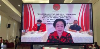 Arahan Megawati Soekarnoputri Dalam Sekolah Partai Daring