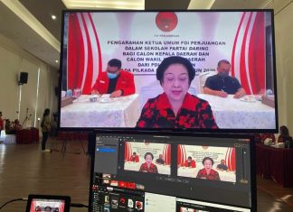 Arahan Megawati Soekarnoputri Dalam Sekolah Partai Daring