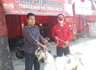 PAC PDI Perjuangan dan Komunitas Juang Kabupaten Pemalang Rayakan Idul Kurban