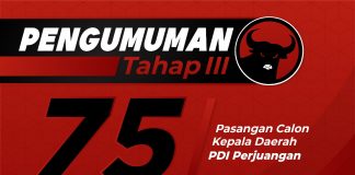 Pilkada 2020, PDI Perjuangan Akan Umumkan Paslon Gelombang III