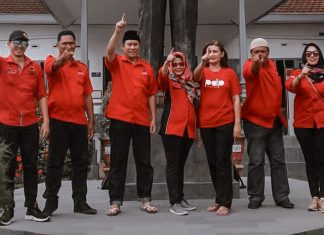 Peringati Kuda Tuli, DPC Kota Magelang Gelar Lomba List Bendera Partai