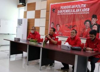 PDI Perjuangan Kota Semarang Berikan Pembekalan dan Pendidikan Politik Kepada Kader Komunitas Juang