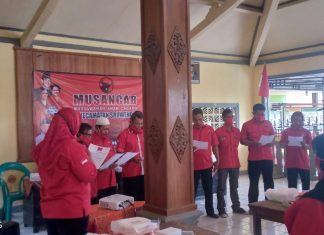 Kader Komunitas Juang Jadi Pengurus PAC PDI Perjuangan Sruweng