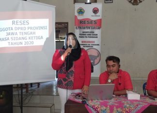 Peni Diyah Perwitosari Gelar Reses Masa Sidang III