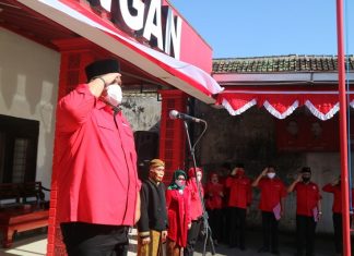 Peringati Kemerdekaan RI Ke-75, PDI Perjuangan Sragen Gaungkan Spirit Nasionalisme dan Optimisme di Bumi Sukowati