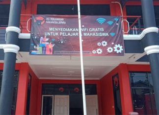 Program Layanan Wifi Gratis DPC PDI Perjuangan Jepara