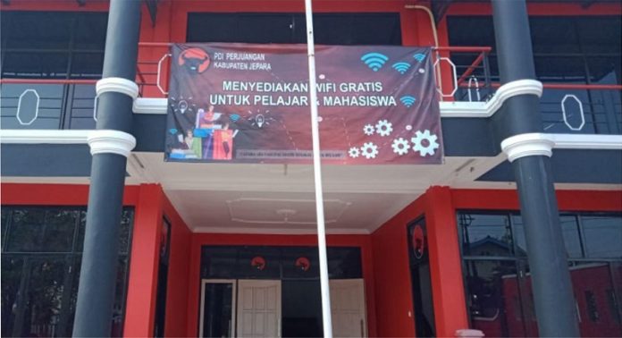 Program Layanan Wifi Gratis DPC PDI Perjuangan Jepara (1)