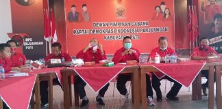 Rapat Koordinasi dan Konsolidasi DPC PDI Perjuangan Pati