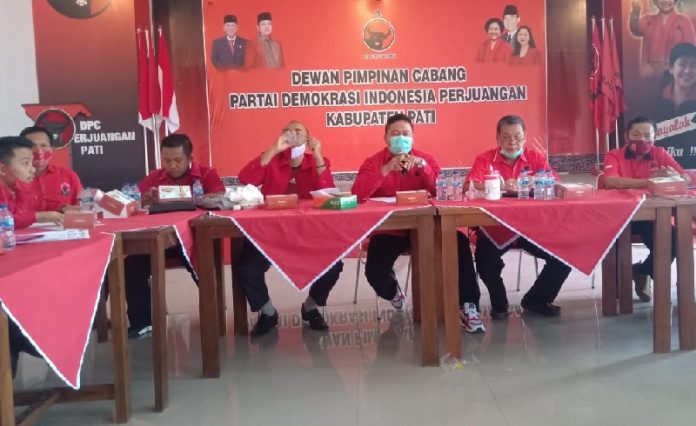 Rapat Koordinasi dan Konsolidasi DPC PDI Perjuangan Pati