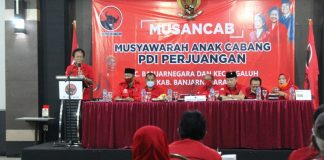 Sekretaris DPD PDI Perjuangan Jawa Tengah Buka Musancab Banjarnegara