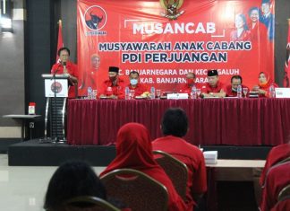 Sekretaris DPD PDI Perjuangan Jawa Tengah Buka Musancab Banjarnegara