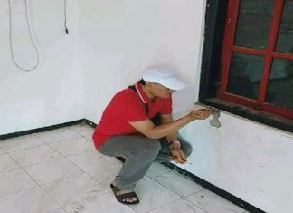 Semarakkan Kemerdekaan, Kader Partai Percantik Kantor PAC PDI Perjuangan Tegal Selatan