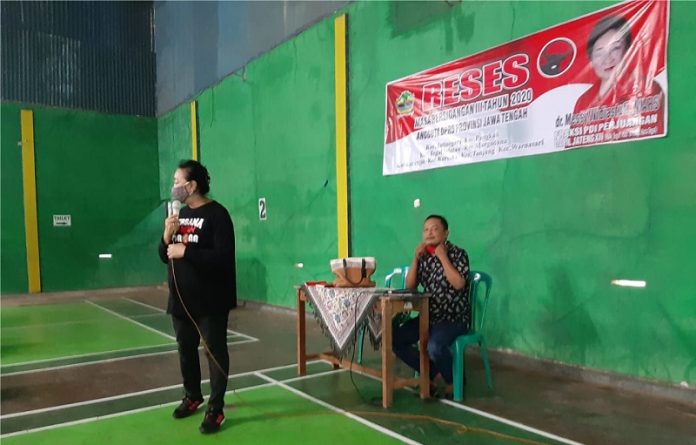 Srikandi Jawa Tengah Sambangi Warga Tegal