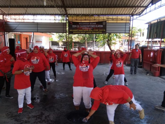 Srikandi PDI Perjuangan Klaten Adakan Lomba