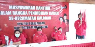 Yunianto Pimpin Musran di Kecamatan Kaloran