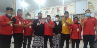 Ahmad Ridwan Dampingi Cakada Daftar ke KPU