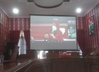 DPC PDI Perjuangan Kab. Grobogan Ikuti Webinar DPP PDI Perjuangan