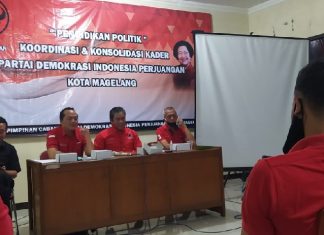 DPC PDI Perjuangan Kota Magelang Perkuat Struktural Partai