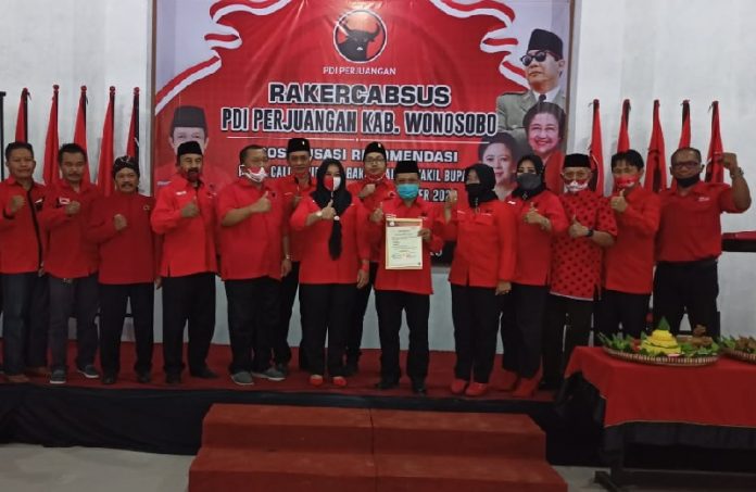 DPC PDI Perjuangan Wonosobo Gelar Rakercabsus
