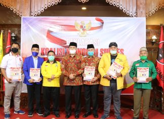 Koalisi Wonogiri Sukses Gelar Deklarasi