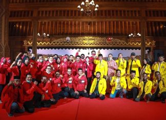 Deklarasi Pasangan Sri Mulyani dan Yoga Hardaya