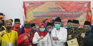 Slamet Kawal Pendaftaran Pasangan Eisti-Jos