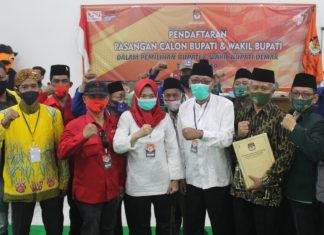 Slamet Kawal Pendaftaran Pasangan Eisti-Jos