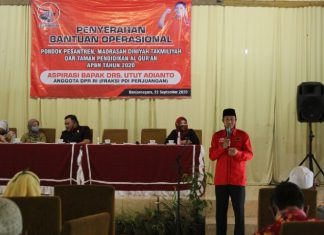 Grandmaster Utut Adianto Berikan Bantuan Operasional