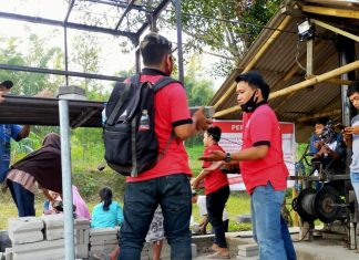Komunitas Juang Kabupaten Klaten Lakukan Baksos di Giripasang Lereng Merapi