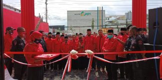 Ketua DPC PDI Perjuangan Wonosobo Resmikan Panti Marhaen