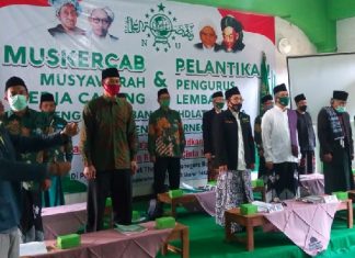 Nuryanto Hadiri Muskercab Nahdlatul Ulama Banjarnegara