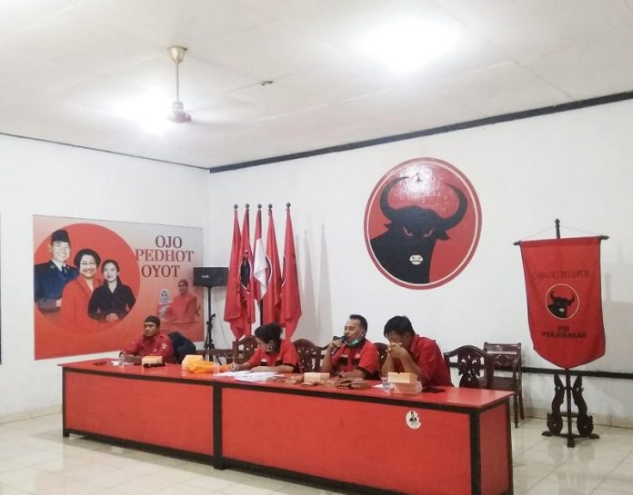 PAC PDI Perjuangan Klaten Tengah Selenggarakan Rapat Pleno