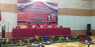 Gelar Rakercabsus, DPC PDI Perjuangan Kota Magelang Susun Strategi Kemenangan Pilkada 2020