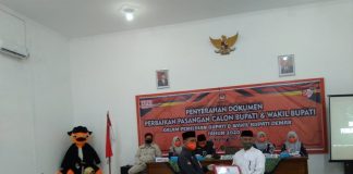 Pasangan Eisti-Alim Serahkan Dokumen Perbaikan ke KPU