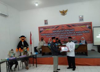 Pasangan Eisti-Alim Serahkan Dokumen Perbaikan ke KPU