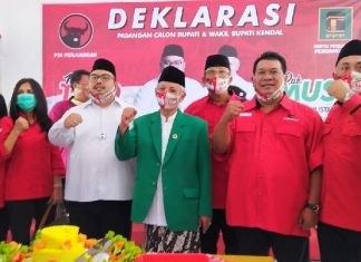 Pasangan TIM Siap Menangkan Pilkada Kendal