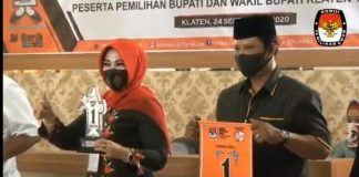 Dapat Nomor Urut Satu, Paslon MULYO Optimis Menangkan Pilkada Klaten