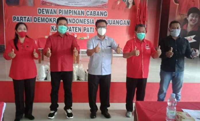 Silaturahmi Edy Wuryanto ke DPC PDI Perjuangan Pati