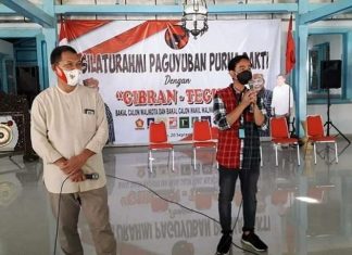 Silaturahmi Paguyuban Purnabakti dengan Gibran-Teguh