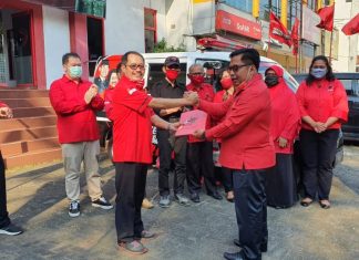 Luncurkan Ambulance Temanggung Bangkit, perkuat DPC PDI Perjuangan Kab. Temanggung