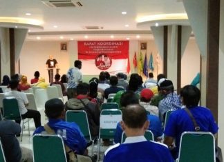Tim Pemenangan AAF-Salahudin dan Partai Koalisi Lakukan Rapat Koordinasi