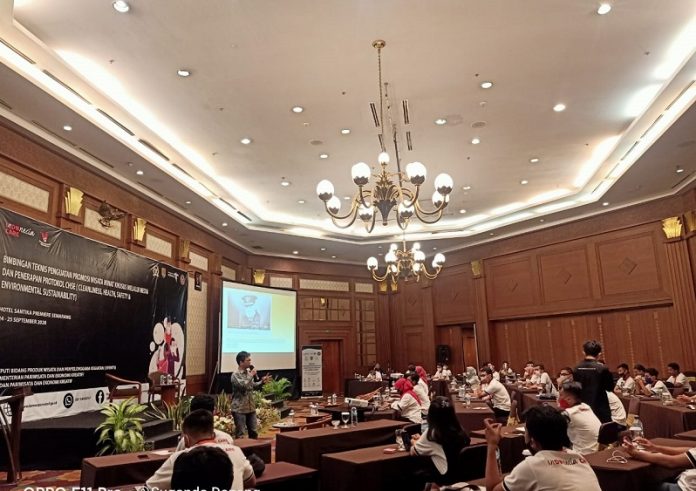 Tingkatkan Kemampuan Penulisan Berita, Koresponden Derap Juang Kabupaten Magelang Ikuti Bimtek Jurnalistik