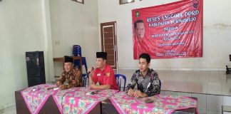 Tunaryo Gelar Reses Masa Persidangan ke-III
