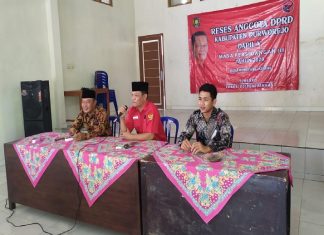 Tunaryo Gelar Reses Masa Persidangan ke-III