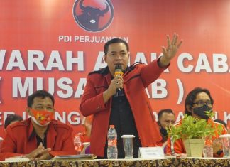 Tutup Marathon Musancab, Masan Berharap Kader Banteng Kudu Militan